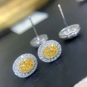 Daisy Diamond Stud Earrings