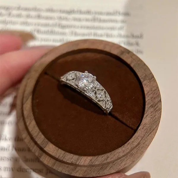 0.50ct Boucheron-Style Diamond Ring
